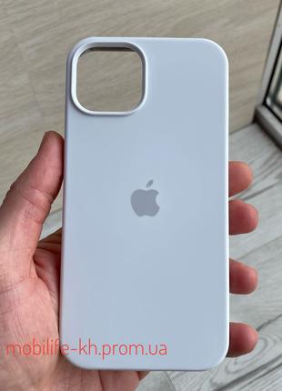 Чехол Silicone case iPhone 14 White ( Силиконовый чехол iPhone...