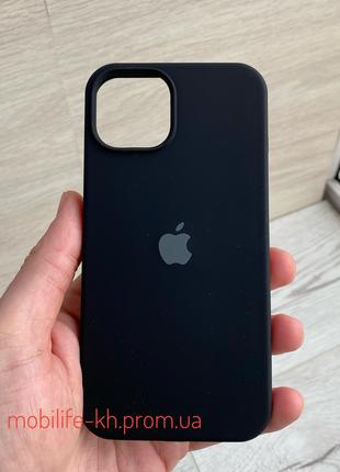 Чехол Silicone case iPhone 14 Black ( Силиконовый чехол iPhone...