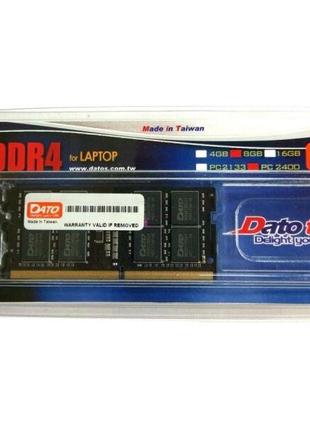 Оперативная память для ноутбука SODIMM DDR4 2666MHz 8GB DATO