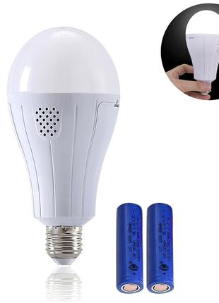 Діодна лампа з акумулятором 20 Вт LED Intelligent Bulb світлод...