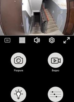 Відеовічко Wi-fi HD камера відеоспостереження на вхідну дверь