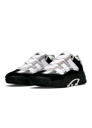 Кросівки чоловічі Adidas Niteball HD Black & Gray & White 41-46 М