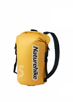 Водонепроницаемый чехол Naturehike CNK2300BS017, 15 л, желтый