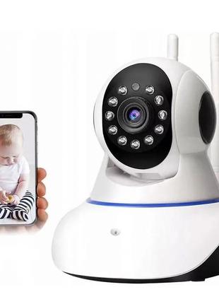 Поворотная IP камера видеонаблюдения WIFI Smart NET camera Q5 ...