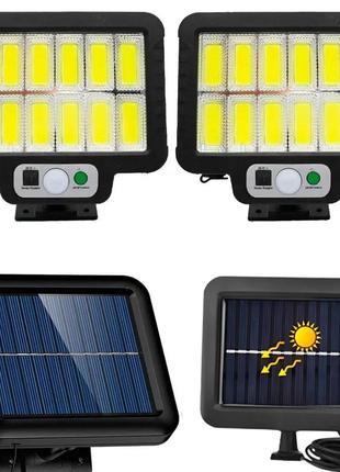 Комплект 2шт Уличный LED фонарь на солнечной батарее BL-T90-6C...