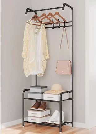 Напольная вешалка-стойка для одежды и обуви Corridor Rack / Сб...