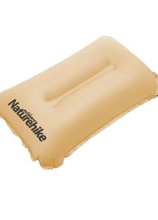 Самонадувна подушка Naturehike Sponge automatic NH17A001-L, жовта