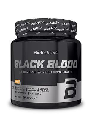 Предтренировочный комплекс BioTech Black Blood NOX, 340 грамм ...