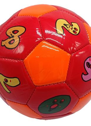 Мяч футбольный детский "Цифры" 2029M размер № 2, диаметр 14 см