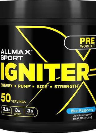 Предтренировочный комплекс AllMax Igniter, Pre-Workout 320 g (...