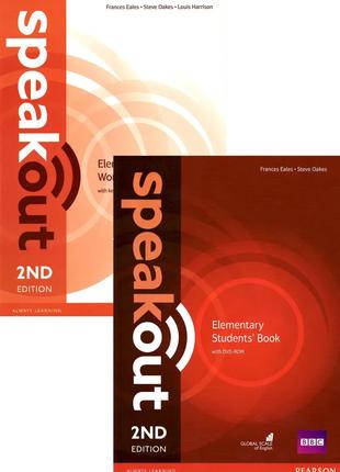 SpeakOut 2nd Edition Elementary Student's Book + Workbook (ком...