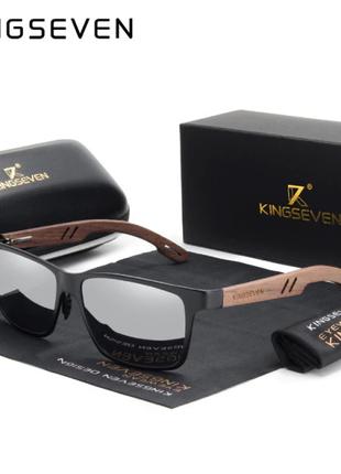 Мужские поляризационные солнцезащитные очки KINGSEVEN W5507 Bl...