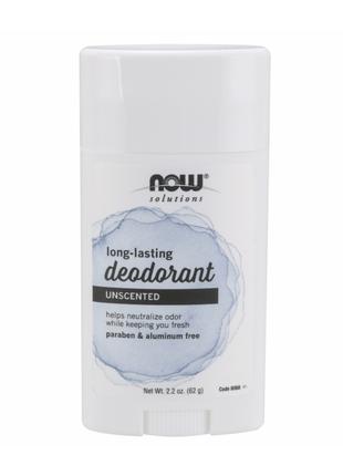 Long-Lasting Deodorant - 62g Unscented