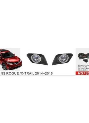 Фары доп.модель Nissan X-Trail/Rogue 2014-16/NS-730/H11-55W/эл...