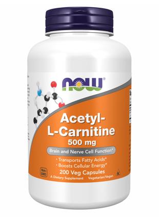 Acetyl L-Carnitine 500mg - 200 vcaps