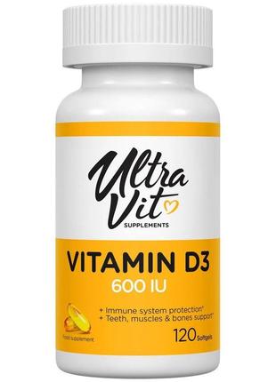 ULTRAVIT Vitamin D3 120 soft