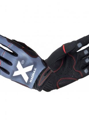 Рукавички для кросфіту MAD MAX CROSSFIT MXG 102, Black/Grey XL