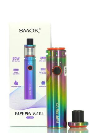Електронна сигарета💯original smok vape pen V2 rainbow pod вейп