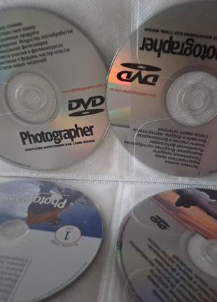 CD та DVD компактдиски від старих  фотожурналів