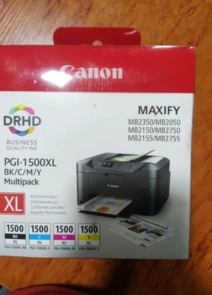 Картриджі до принтера Canon PGI 1500 XL