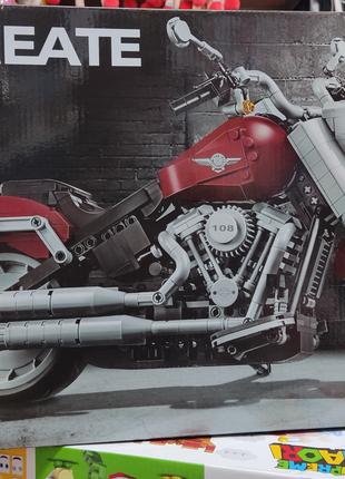 Конструктор lari 11397 Мотоцикл Harley-Davidson 1023 деталей 1...