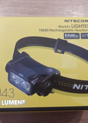 Ліхтар налобний Nitecore NU43 1400 lm