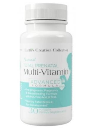Мультивитамины для беременных Earths Creation Total Prenatal 1...