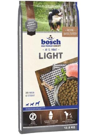 Сухий корм для дорослих собак Bosch Adult Light 12.5 кг (40155...