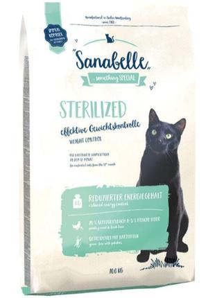 Сухий корм для дорослих котів Sanabelle Sterilized 10 кг (4015...