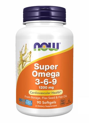 Super Omega 3-6-9 1200 mg - 90 sgels