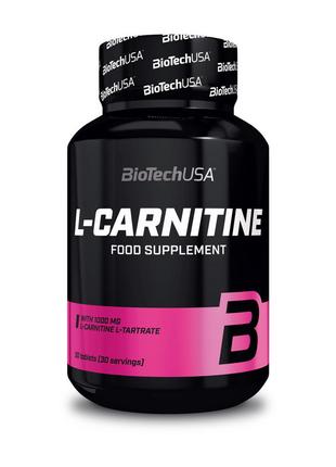 L-карнитин BioTech L-Carnitine 1000 mg 30 tabs