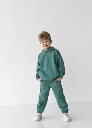 Детский спортивный костюм для мальчика мята р.128 439847