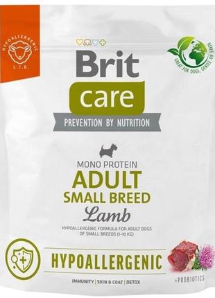 Корм для собак мелких пород Brit Care Adult Small Breed Lamb г...