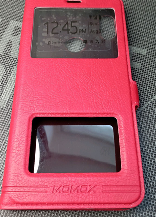 Чохол книжка Xiaomi Redmi Note 5 Pro Momax червоний