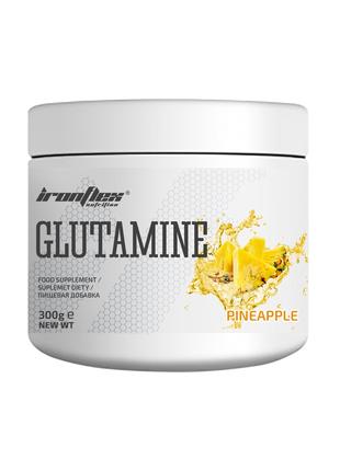 Аминокислота IronFlex Glutamine, 300 грамм Ананас