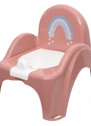 Горшок-стульчик детский "METEO" (розовый) ME-007-123 TEGA