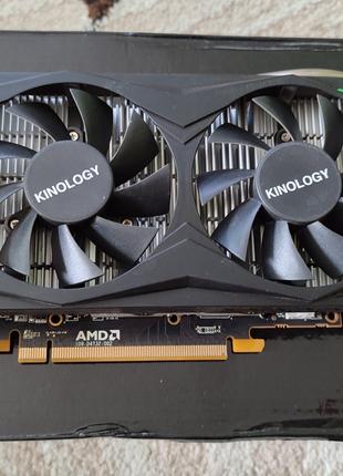 Відеокарта Kinology Radeon RX 580 4gb стан нової