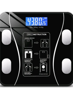Весы электронные цифровие умные фитнес весы