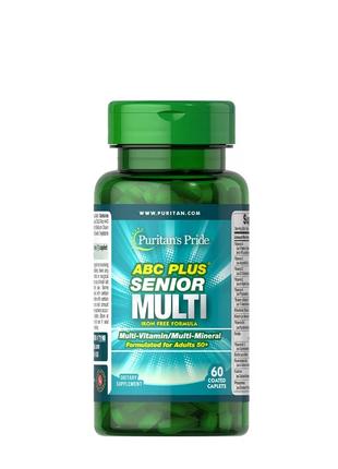 ABC Plus Senior Multivitamin Multi-Mineral Formula, 60 каплет