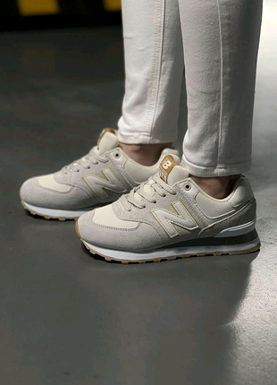 Жіночі кросівки New Balance 574 Silver