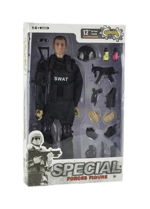 Игрушка солдат/swat 12 action figure
