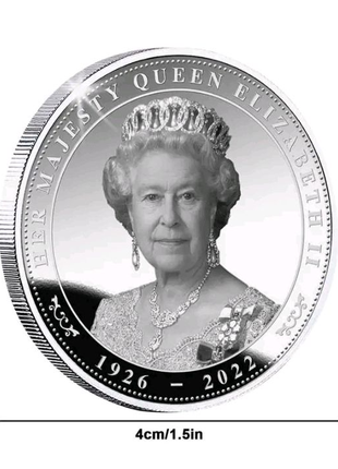 Монета королева Елизавета 2