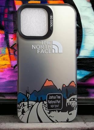 Стильный чехол The North Face для iPhone от X до 15 pro max