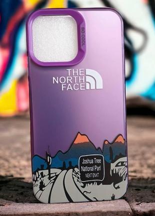 Стильний чохол The North Face для iPhone від X до 15 pro max