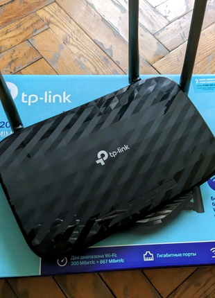 Роутер TP-Link AC1200 гигабитный