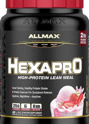 Протеин AllMax Nutrition Hexapro High-Protein Lean Meal 907 g ...