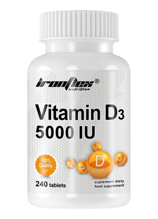 Витамин D3 IronFlex Vitamin D3 5000 240tabs