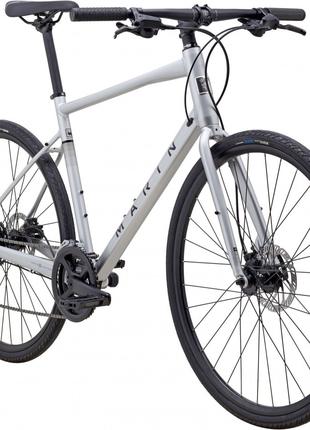 Велосипед 28" Marin Fairfax 2 рама - M 2024 Gloss Silver/Black