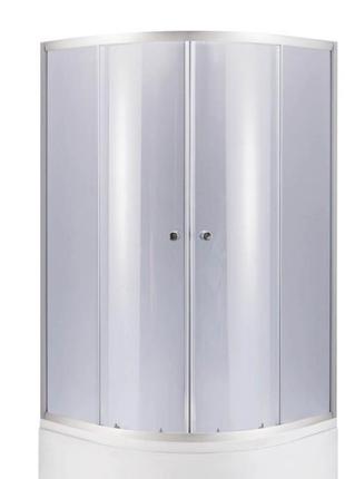 Lidz 4мм стеклянная дверь тонированная Gray ŁATWA SC80x80.HIGH.GR