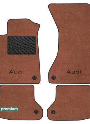 Двухслойные коврики Sotra Premium Terracot для Audi A5/S5/RS5 ...